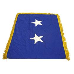 VIETNAM TWO STAR GENERALS FIELD FLAG