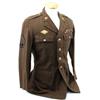 Image 1 : WWII IKE JACKET W /WWII MEDICAL DEPT SGT STRIPES