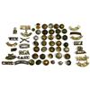 Image 1 : WWI CANADA SHOULDER TITLE BUTTON LOT OF 50 PLUS