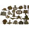 Image 2 : WWI ENGLAND CAP BADGE LOT OVER 40 BADGES