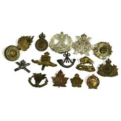 WWI & II CANADA CAP BADGE ASSINIBOIA REG & MORE