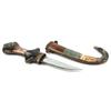 Image 1 : ORNATE JAMBIYA DAGGER SEMI PRECIOUS STONE
