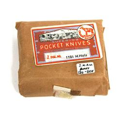 VINTAGE OKAPI POCKET KNIVES AS NEW PACKAGED DOZEN