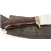 Image 4 : CUSTOM MADE BOWIE KNIFE BEVERLY MARKED BLADE
