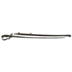 GERMAN IMPERIAL CAVALRY SABER DOUBLE ETCHED BLADE