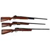 Image 1 : THREE BOLT ACTION SHOTGUNS TWO 12 & ONE 20 GAUGE