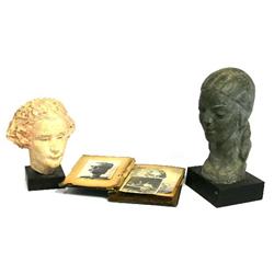 LOT OF TWO SCULPTED BUSTS BY FRANCIS SAVAGE