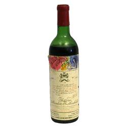 1970 CHATEAU MOUTON ROTHSCHILD PAUILLAC WINE BTL
