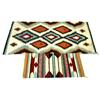 Image 1 : 20TH C NAVAJO DIAMOND PATTERN SERAPE BLANKETS