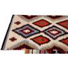 Image 2 : 20TH C NAVAJO DIAMOND PATTERN SERAPE BLANKETS