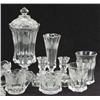 Image 2 : LARGE LOT OF CLEAR FOSTORIA COIN PATTERN GLASSWARE
