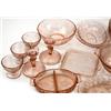 Image 2 : JEANNETTE FLORAL PATTERN PINK DEPRESSION GLASS