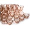Image 4 : JEANNETTE FLORAL PATTERN PINK DEPRESSION GLASS