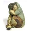 Image 2 : LLADRO PORCELAIN ESKIMO GIRL & BOY FIGURINES