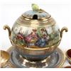 Image 2 : DRESDEN HAND PAINTED PORCELAIN TUREEN 25 PIECE SET