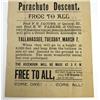 Image 3 : TALLAHASSEE GRAND BALLOON ASCENSION BROADSIDE