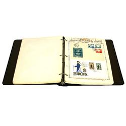 WHITE ACE EUROPA STAMP ALBUM 51 PLATES UNUSED