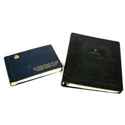 75TH ANNIVERSARY UNIVERAL POSTAL UNION STAMP BOOKS