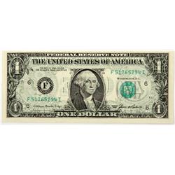 FEDERAL RESERVE FRN FULL REVERSE OFFSET ERROR NOTE