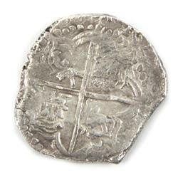 GRADE THREE 8 REALES ATOCHA SHIPWRECK COIN & COA