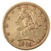 Image 1 : 1885S GOLD $5.00 LIBERTY HALF EAGLE COIN
