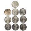 Image 1 : 10 MINT STATE MORGAN SILVER DOLLARS MS63/64