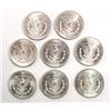 Image 3 : 8 PROOF LIKE 1882s MORGAN DOLLARS MINT STATE COINS