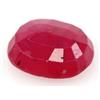 Image 2 : STUNNING ENHANCED 6.5 CT OVAL CUT RED RUBY