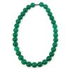 Image 1 : LADIES 18 INCH GREEN IMPERIAL JADE BEAD NECKLACE