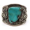 NAVAJO STERLING ANGELINE MILLER CUFF BRACELET