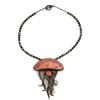 SIGNED STERLING ROBERT SCHLYER JELLYFISH NECKLACE