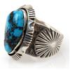 Image 2 : NAVAJO STANLEY PARKER STERLING BRACELET & RING