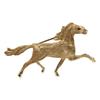 Image 1 : LADIES 14K GOLD EQUESTRIAN HORSE PIN