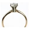 Image 2 : LADIES 14K YELLOW GOLD 1/2 CT DIAMOND SOLITAIRE