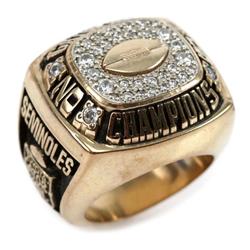 FSU 2005 GATOR BOWL CHAMPIONSHIP RING