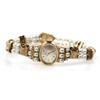 Image 2 : LADIES 14K GOLD & PEARL LUCIEN PICCARD WRIST WATCH