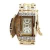 Image 2 : LADIES SWISS 14K & DIAMOND PROGRESS INCABLOC WATCH