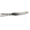 Image 2 : GEORG JENSEN CACTUS PATTERN STERLING CARVING SET