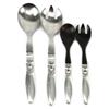 GEORG JENSEN CACTUS PATTERN SALAD SERVERS