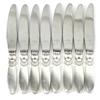 Image 1 : 8 GEORG JENSEN CACTUS PATTERN DINNER KNIVES