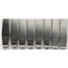 Image 3 : 8 GEORG JENSEN CACTUS PATTERN DINNER KNIVES