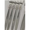 Image 2 : 22 CACTUS PATTERN STERLING FORKS BY GEORG JENSEN