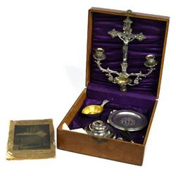 COMPLETE PRIESTS TRAVELLING SACRAMENTAL KIT