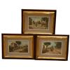 Image 1 : SET OF 3 ORIGINAL ACRYLIC ON BOARD BY ASSUERO
