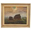 Image 1 : EDWARD F. BOYD FRAMED ORIGINAL LANDSCAPE PAINTING