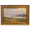 Image 1 : LEONID KRUL LANDSCAPE OIL ON CANVAS PAINTING 1964