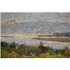Image 2 : LEONID KRUL LANDSCAPE OIL ON CANVAS PAINTING 1964