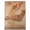 Image 1 : ORIGINAL WATERCOLOR OF A NUDE BY AUGUSTE RODIN
