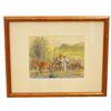 Image 1 : ORIGINAL WATERCOLOR PAINTING SIGNED W.A. WALKER
