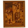 GERMAN MARQUETRY PANEL BY BUSCHMID & GRETAUX